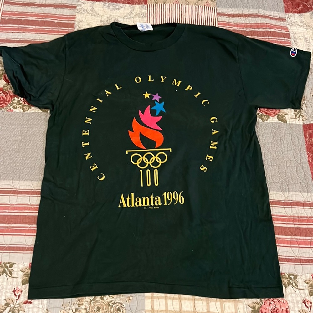 Vintage 1996 Olympic Centennial Games Champion T-shirt large